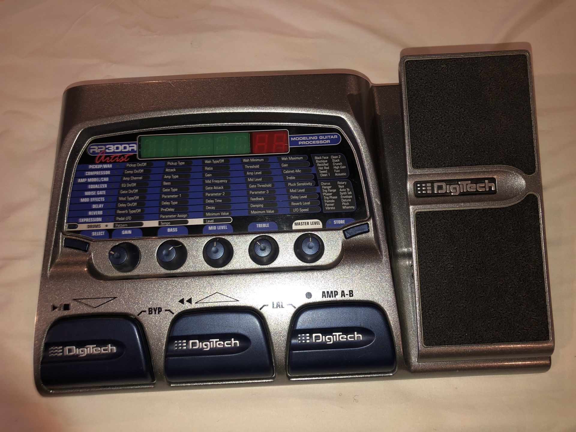 Digitech RP300A Multi Affects Guitar Pedal