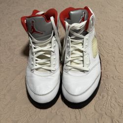 Air Jordan Retro 5 OG Fire Red 2020 DA1911102 Size 13