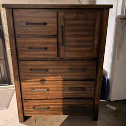 Brown dresser