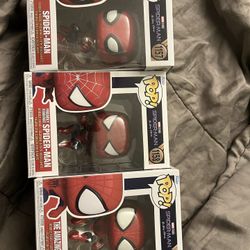🕷️ Funko Pop! Marvel Spider-Man: No Way Home Set – #1157, #1158, #1159 | New in Box