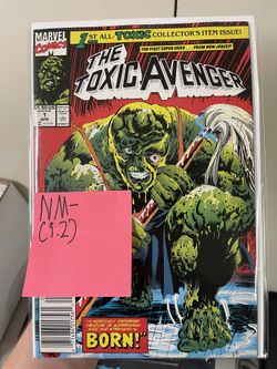 toxic avenger #1 newstand