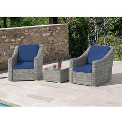 3pc Outdoor Patio Furniture Set