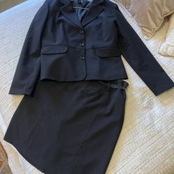 Two Peace Skirt and Matching Jacket Perfect for Office 