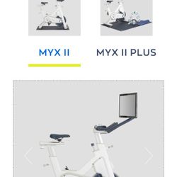 MYX Exercise Bike 