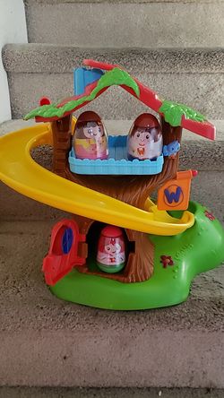 Weeble Wobble Treehouse Slide