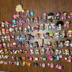 Many Of L.O.L Dolls And Pets 116 Pieces 