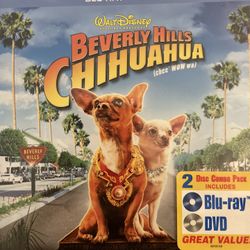 Disney’s Beverly Hills CHIHUAHUA (Blu-Ray + DVD) NEW!
