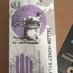 Beef Tallow for Skin – 2 Pcs Tallow and Honey Balm with Lavender Essential Oil, Beef Tallow for Face & Natural Tallow Face Moisturizer, Grass-Fed Tall