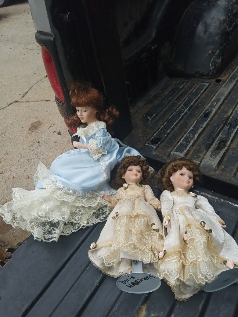 Antique Porcelain Dolls