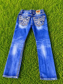 Rock revival mens jeans 28x32