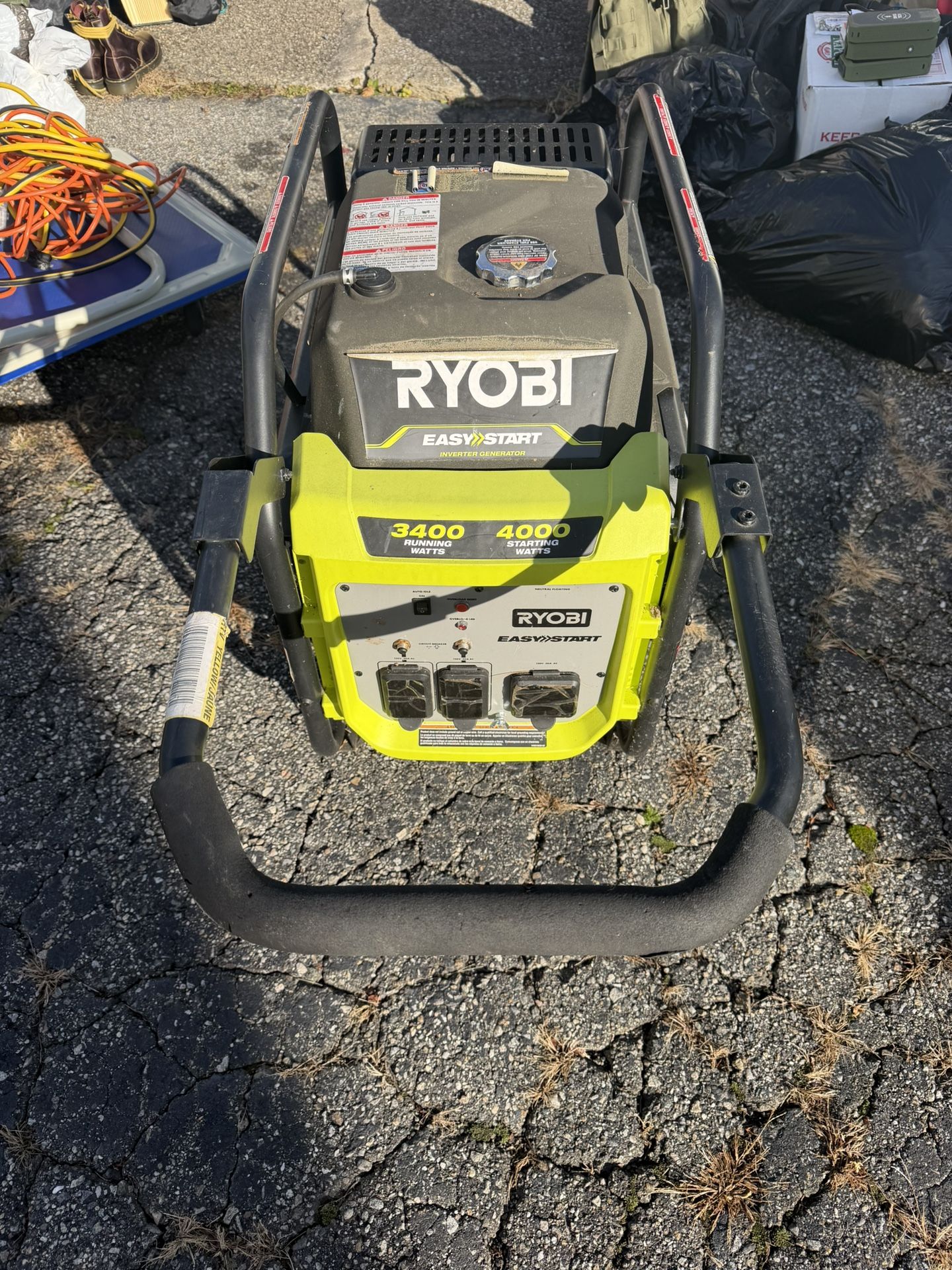 Generator: Ryobi Easy Start