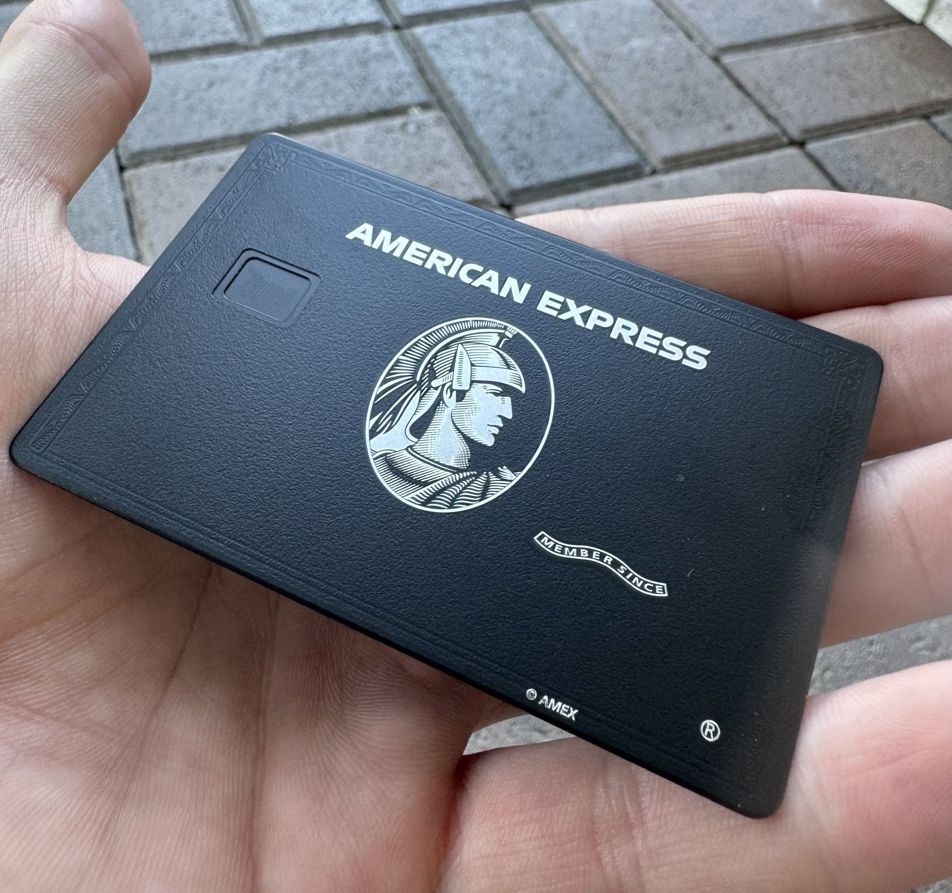 AMEX Black Card CUSTOM Centurion Small Big Chip Novelty MADE IN THE USA