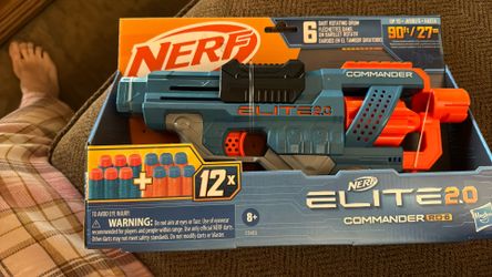 Nerf Elite 2.0 Commander Water Gun
