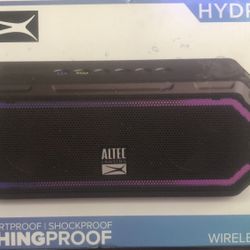 New Altec Lansing Waterproof BlueTooth Speaker