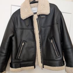Leather Flight Jacket 