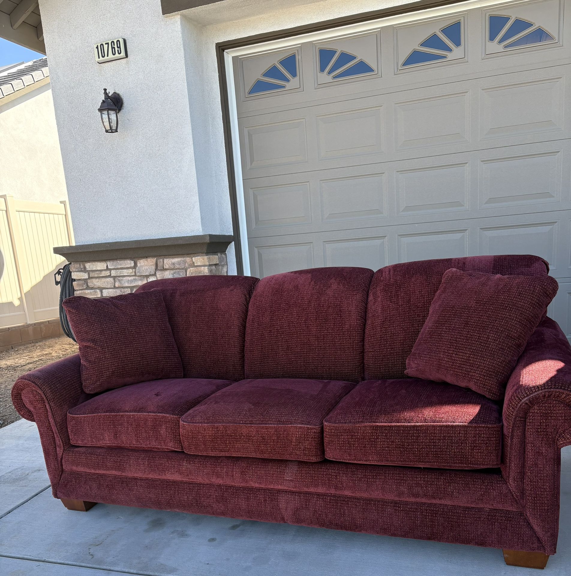 Lazy boy Queen Sofa Sleeper & Double Recliner