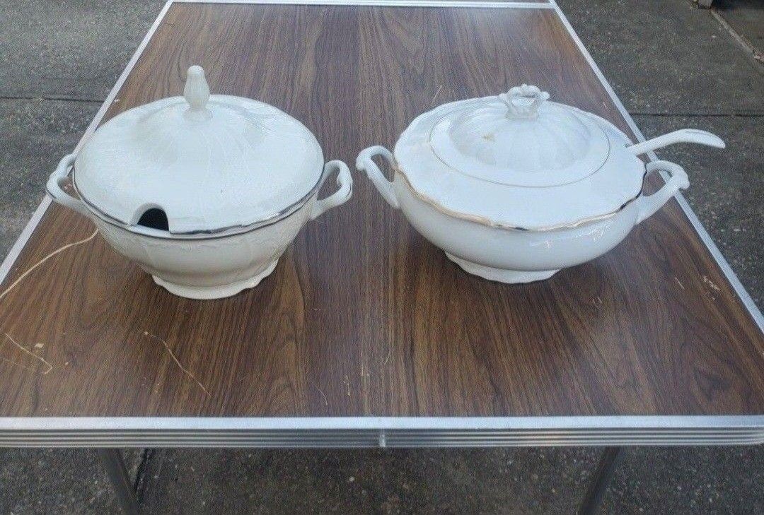 2 Porcelain Tureens