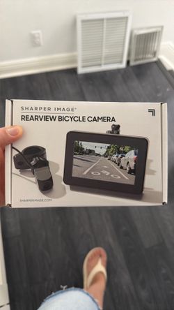 NEW Sharper Image Rearview Bicycle Camera – Brand New in Box – $85