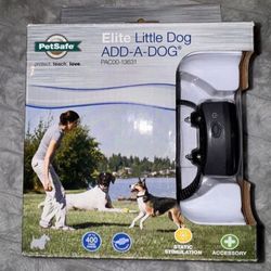 New!! PetSafe Elite Little Dog Add-A-Dog Static Collar PAC00-13631