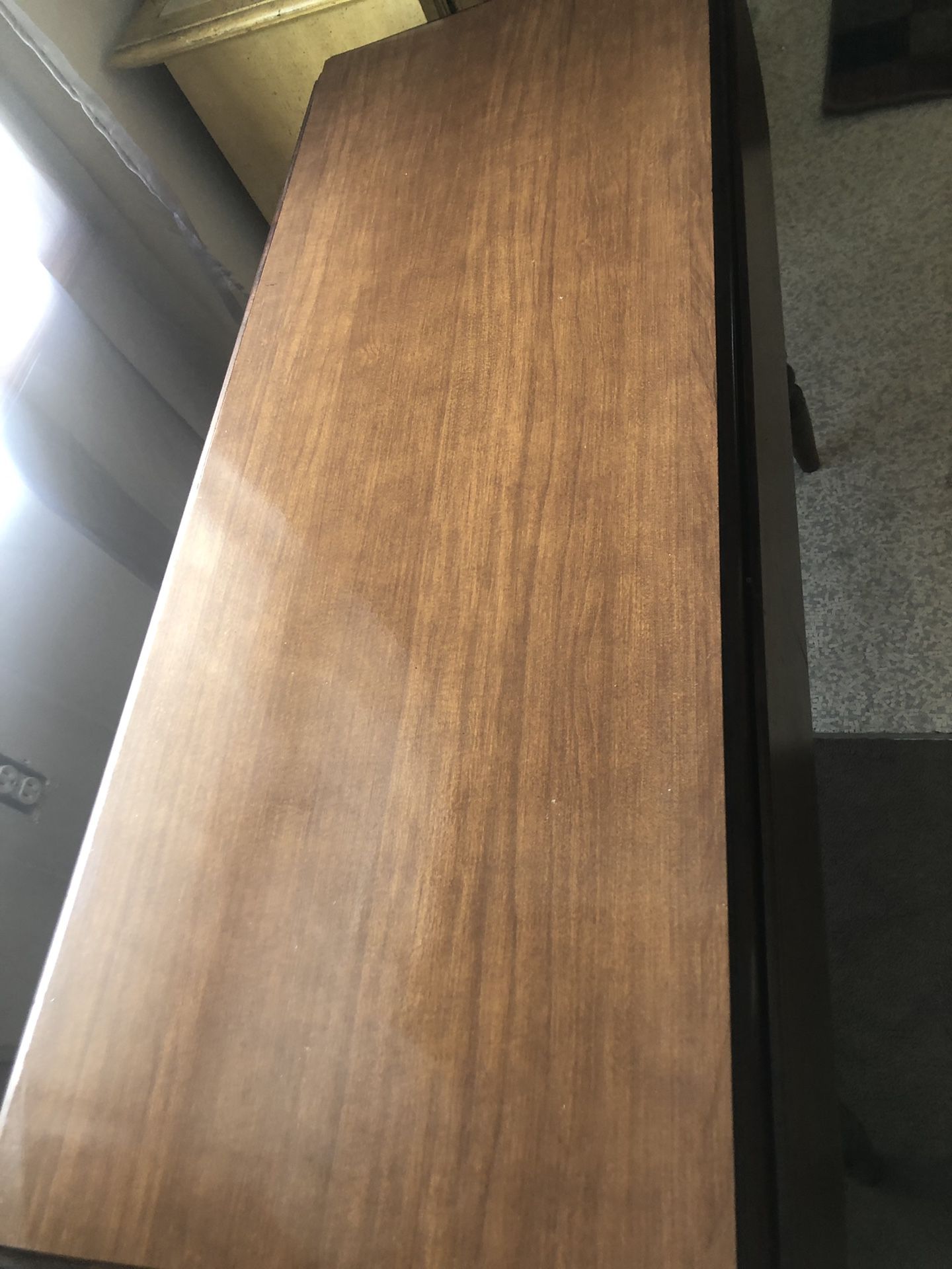 Solid wood kitchen table opening sides $25
