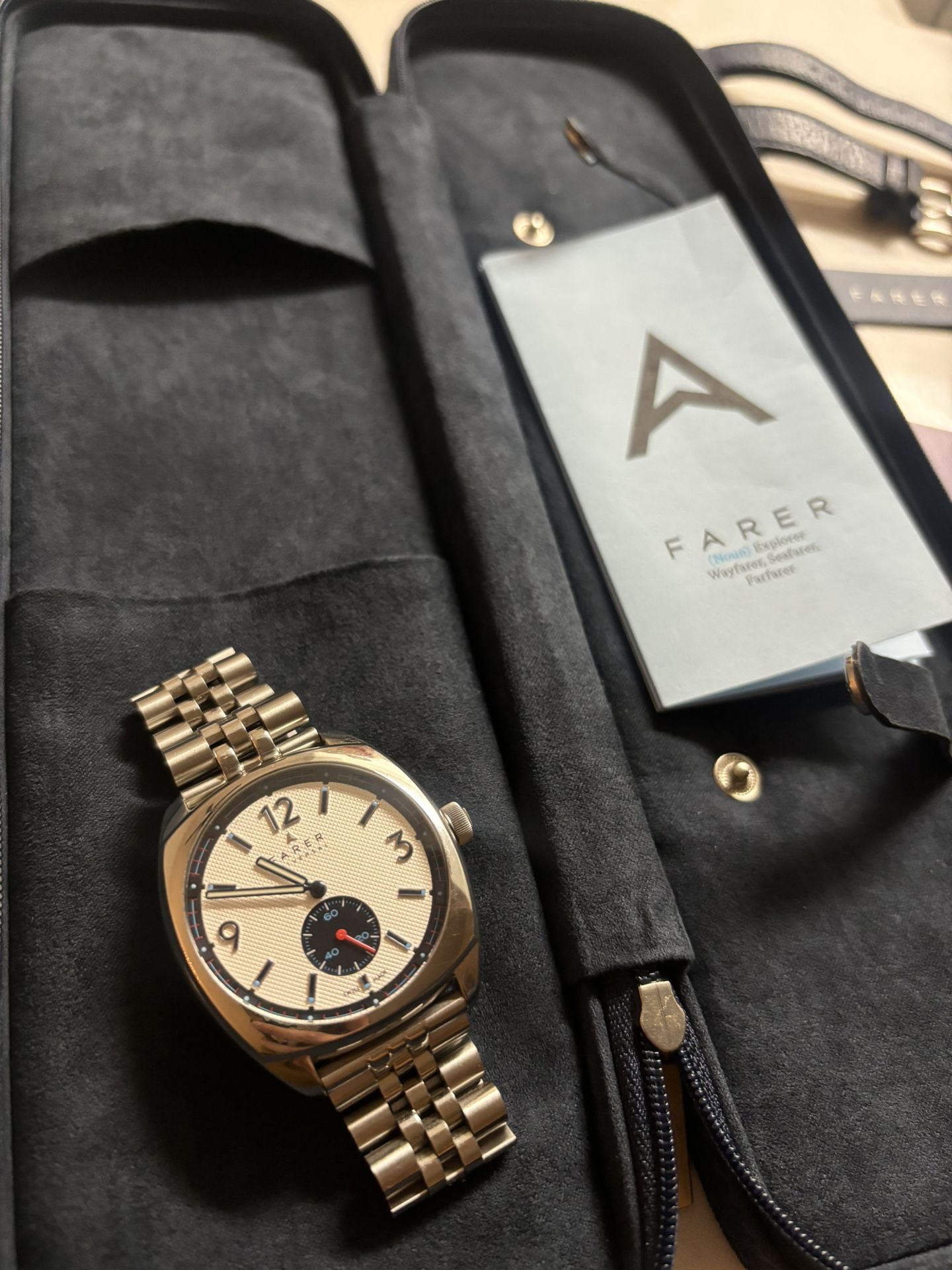 Farer Stanhope II + Strapcode Jubilee & Extra Strap