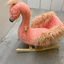 Pink Flamingo Rocker