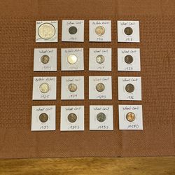 1926D Peace Silver Dollar And Early 1900s Coin Set
