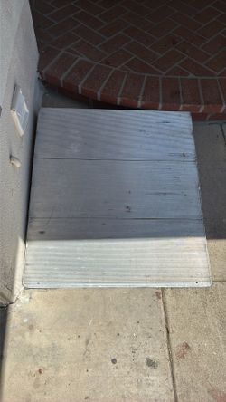 Ramp for disable 6 inches