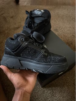 Black amiri skel lows