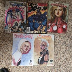 Signed marvel comics