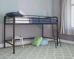 Metal Twin Bed  Frame With ladder…No Mattress