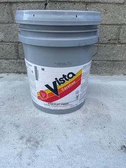 Vista Paint Interior/Exterior Flat. Swiss Coffe Color