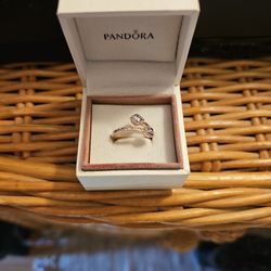 S, 7 Pandora Ring Sz 7 New Nvr Wore