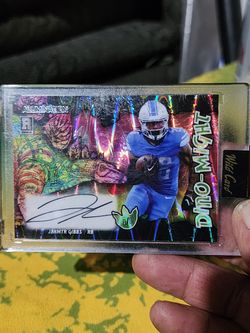 Football Cards/ Wildcard Dino-might