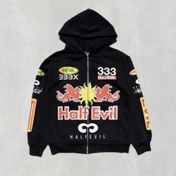 Half Evil - 333 Hoodie