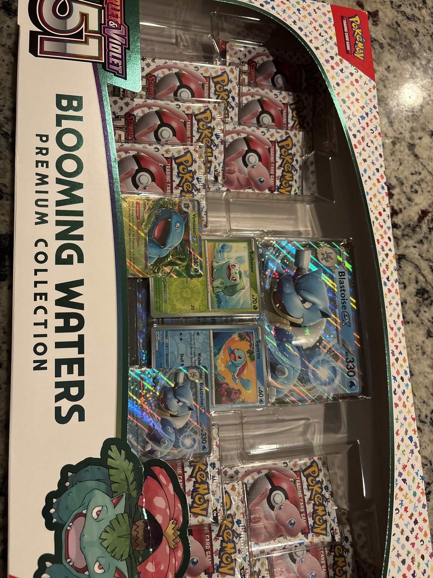 Blooming Waters Pokmon Card Trading cards
