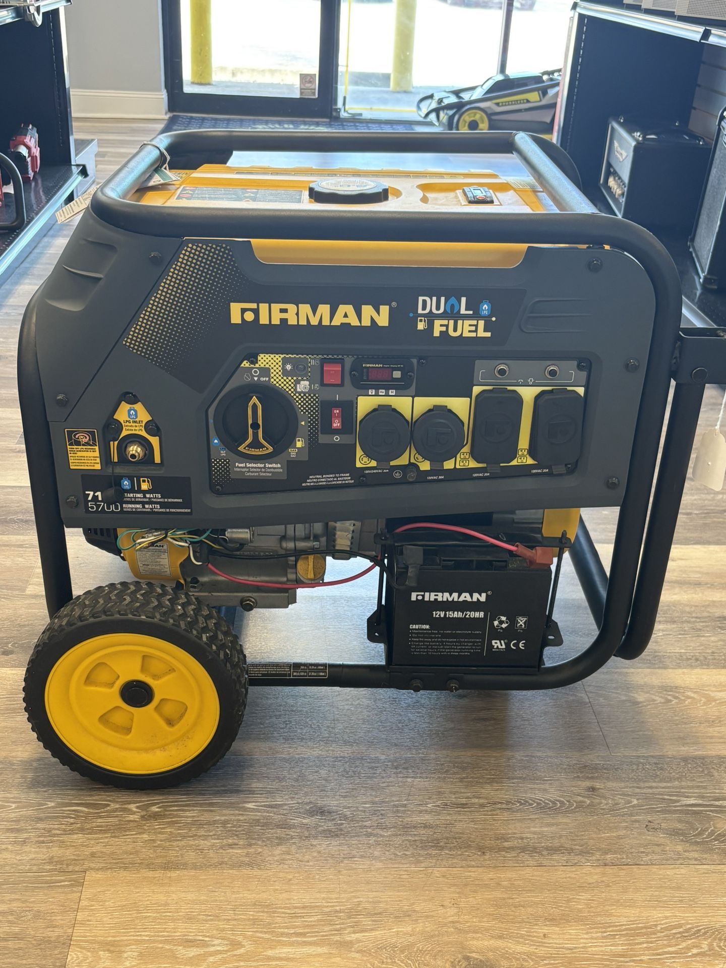 Firman Duel Fuel Generator