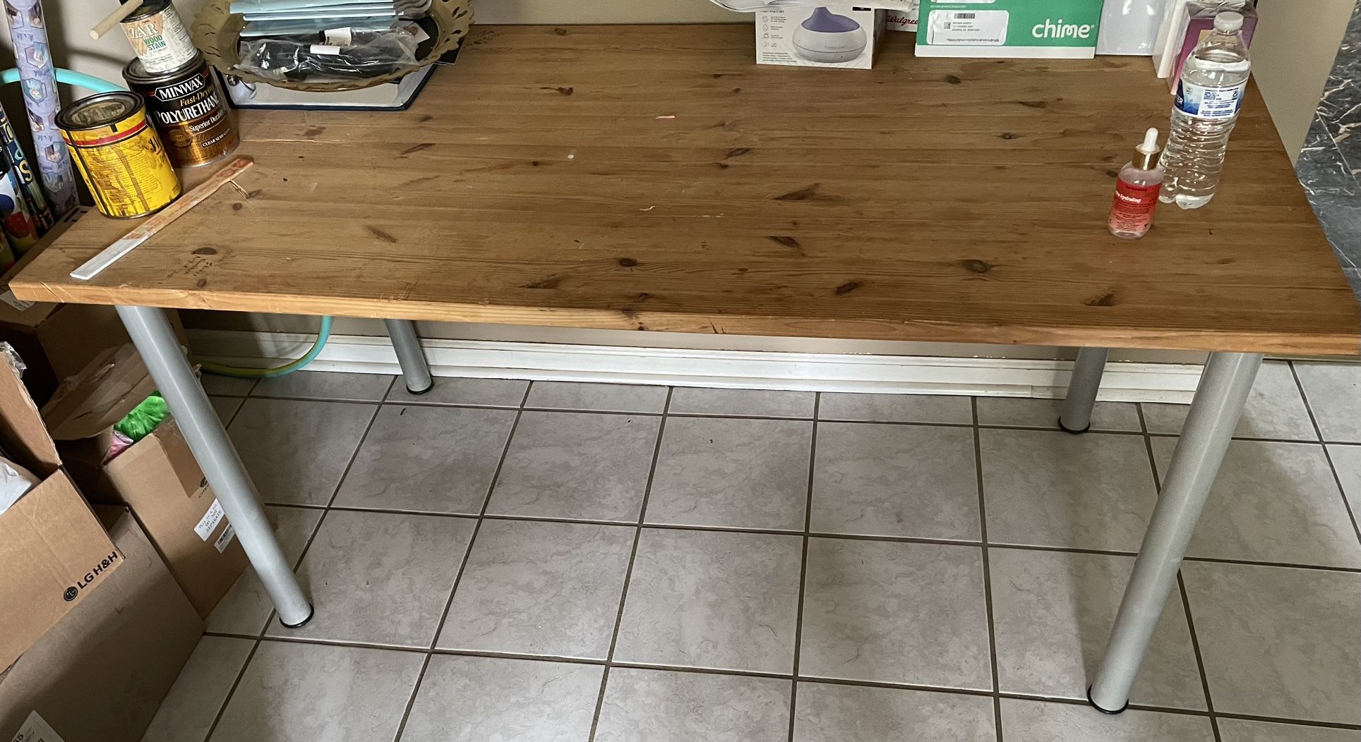 Wood Work Desk