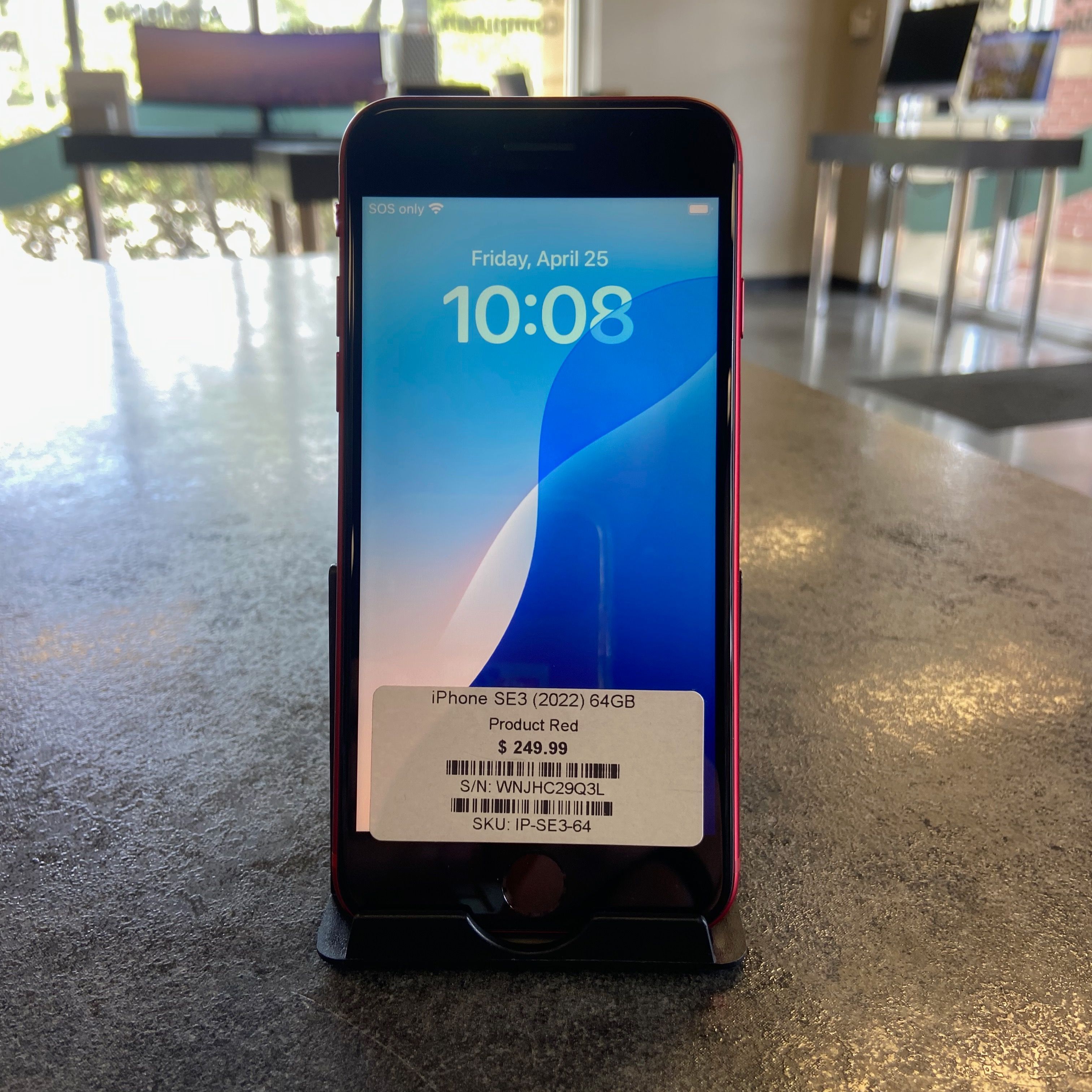 Apple iPhone SE (3rd Gen) – 64GB Product Red - Main Image