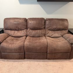 Power Recliner Couch