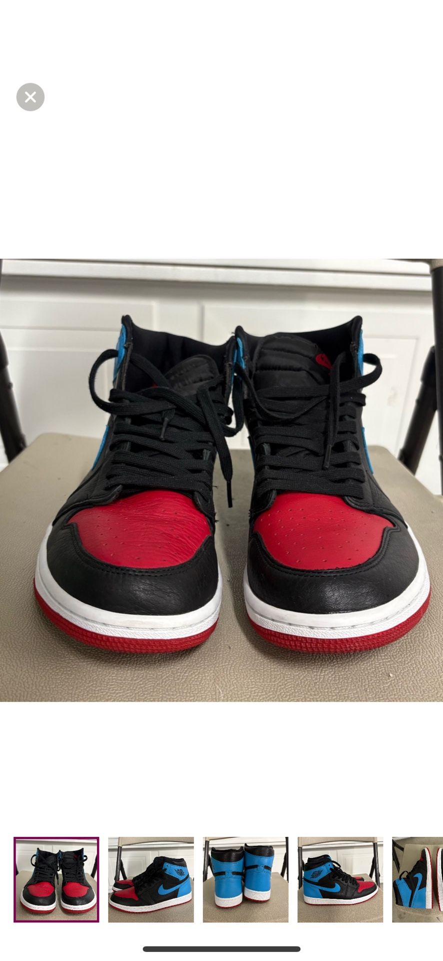 Air Jordan 1 high OG NC to Chi Mens 11.5