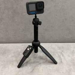GoPro, 12 black with tripod, stand and remote