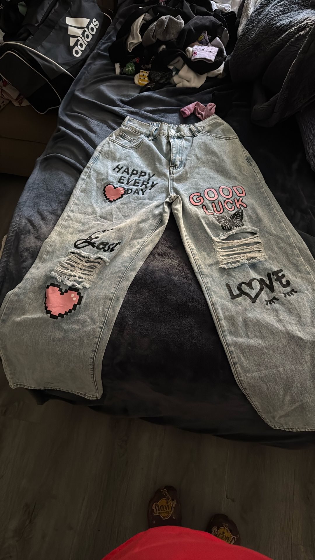 SHEIN Jeans Petite Large