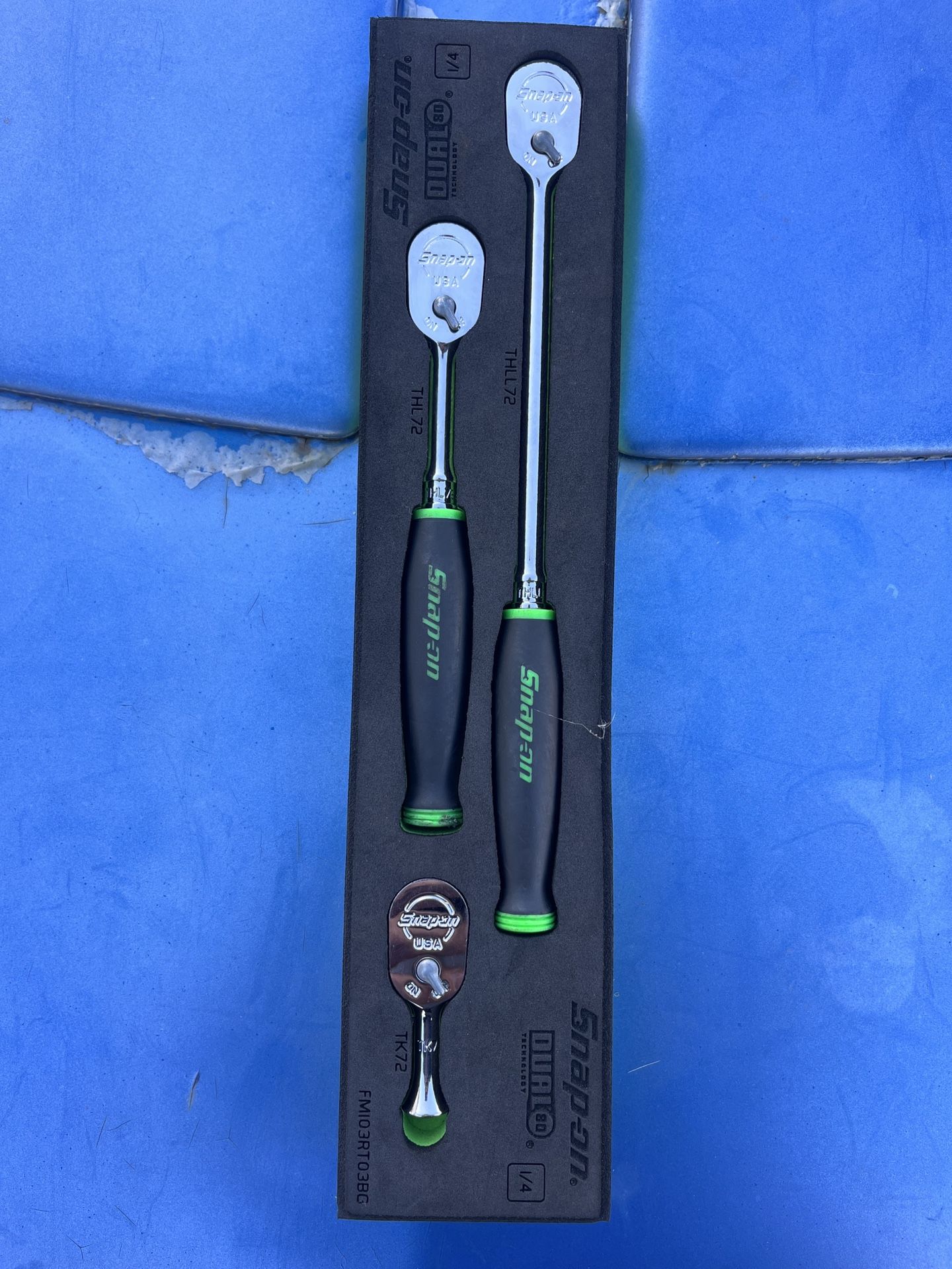 Snap On 1/4 Ratchet 3 Piece 