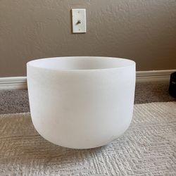 Crystal Singing bowl - From Sedona, AZ Perfect Condition (A-Note)