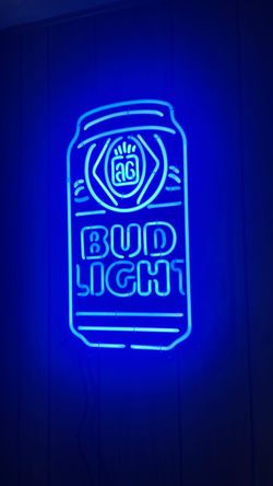 Bud Light Neon Sign