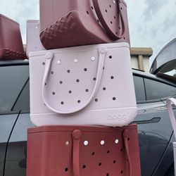 Size XL Only: Original Bogg Bag Lavender And Burgundy 