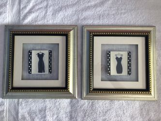 Posh Black Dress Lithograph 