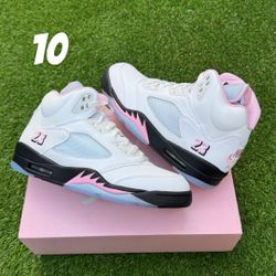 jordan 5 soft pink size 10
