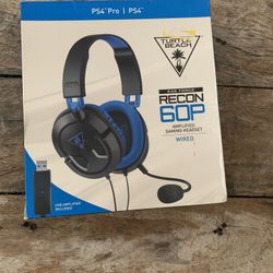 Turtle Beach Recon 60P Earforce Wired PS4